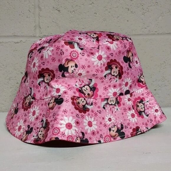 Disney Mickey and Minnie Reversible Adult Bucket Hat NWOT DISNEY OUTFIT - Picture 1 of 2